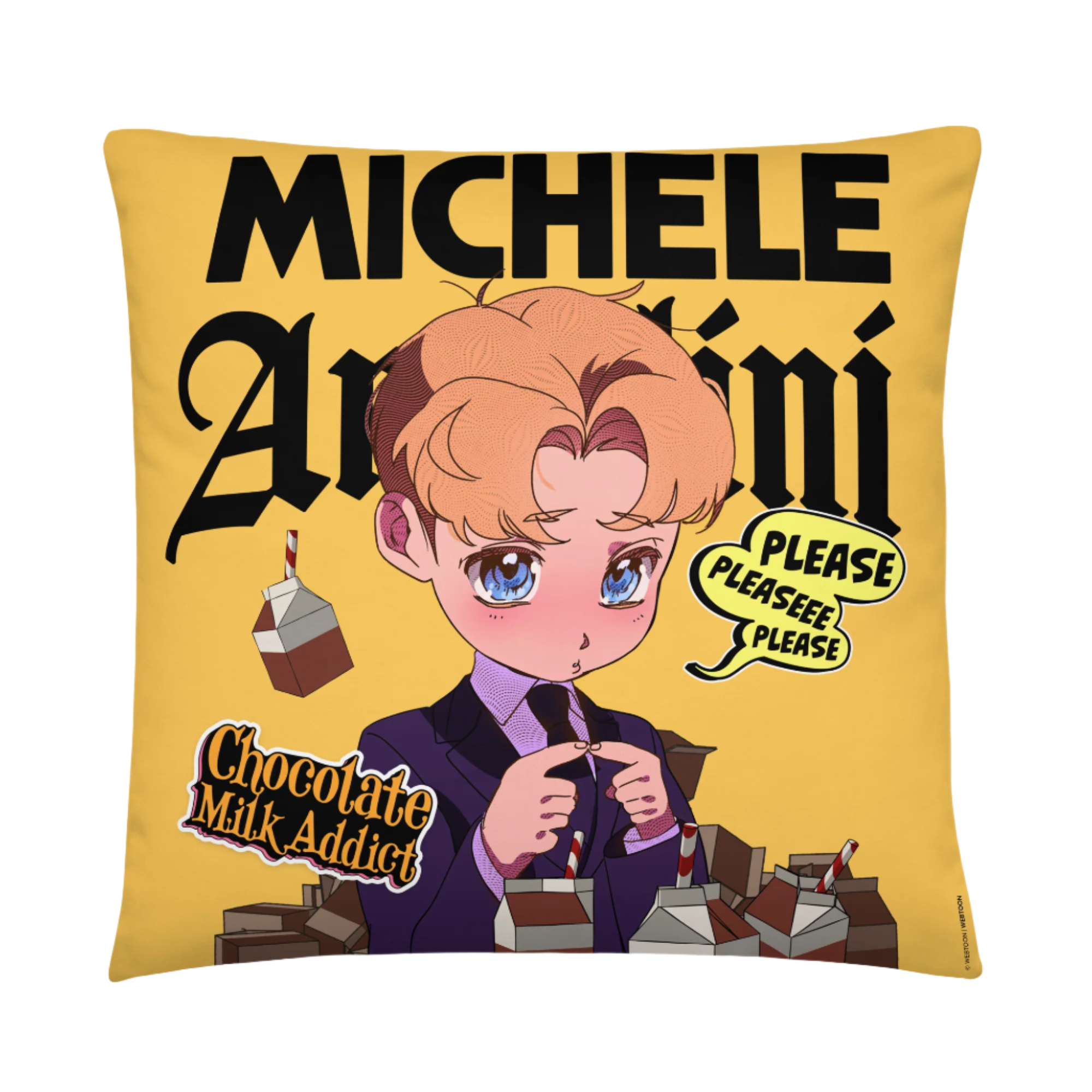 THE MAFIA NANNY - MICHELE PILLOW WEBTOON ENTERTAINMENT
