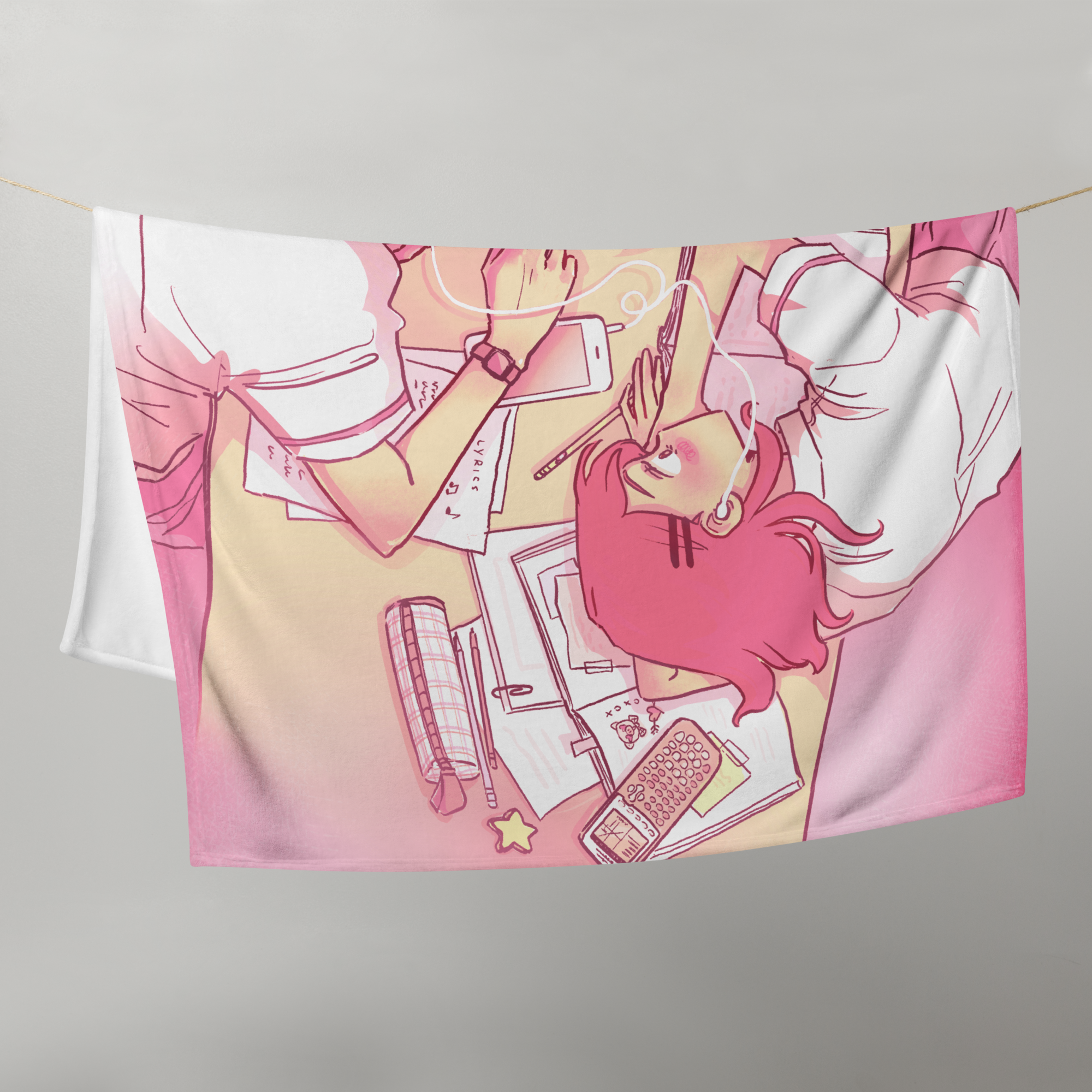 THE KISS BET - THROW BLANKET WEBTOON ENTERTAINMENT