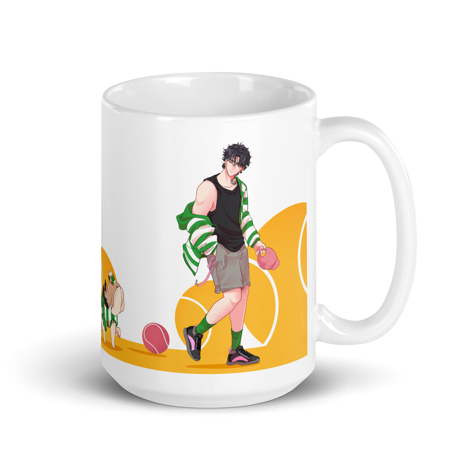 LOVE 4 A WALK - TYLER & TEQUILA MUG WEBTOON ENTERTAINMENT